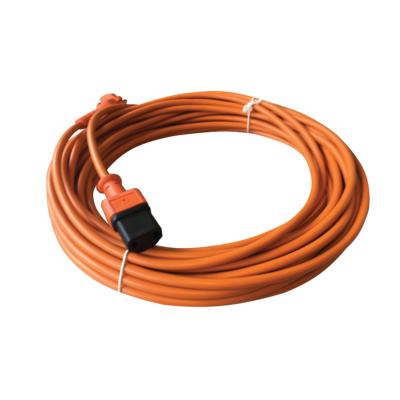 Câble électrique orange pluggé 13m. pour D8/300/350/450 EVOLUTION